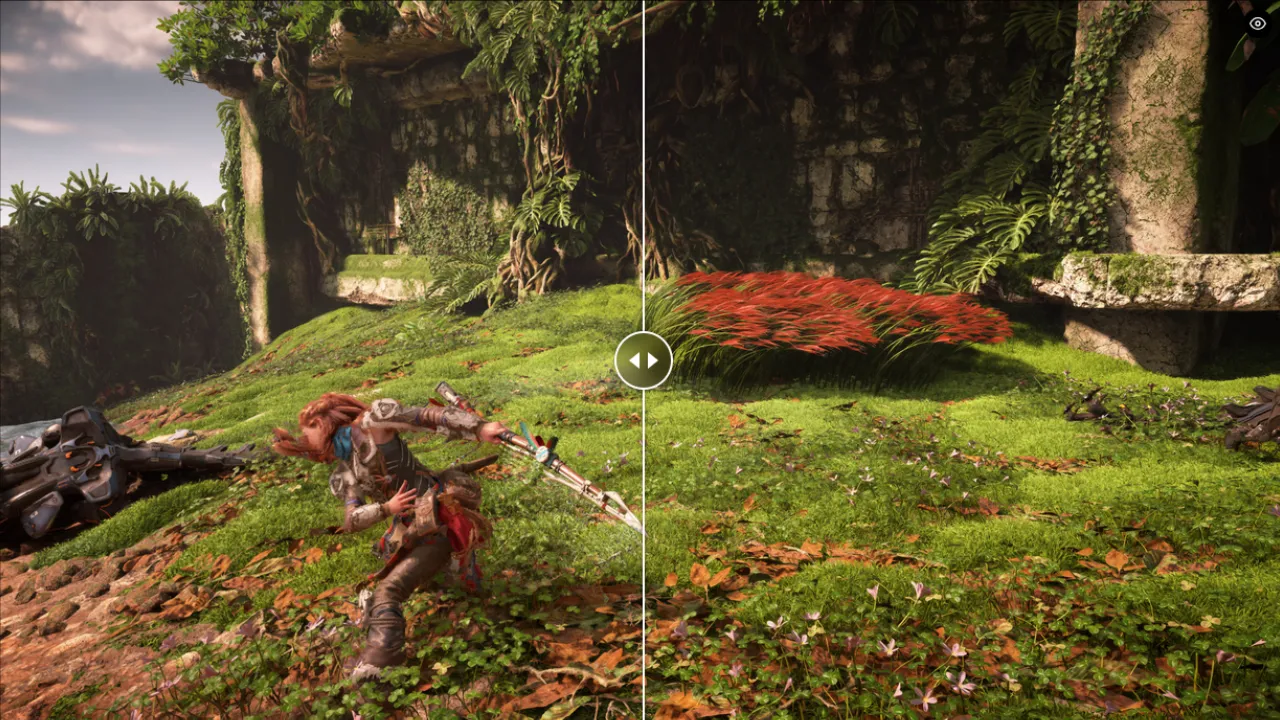 FSR 3.1 vs FSR 4 (1280x720)