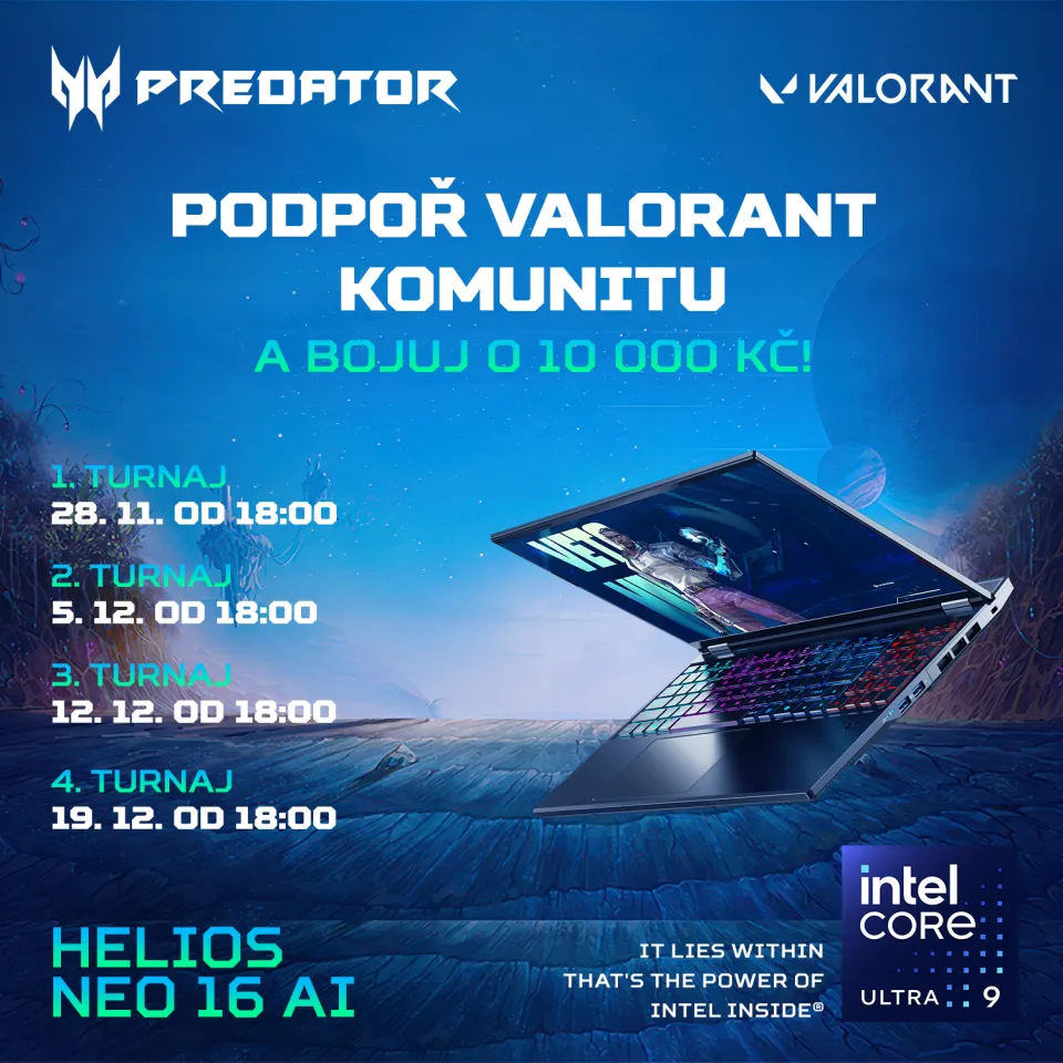 Valorant powered by Predator