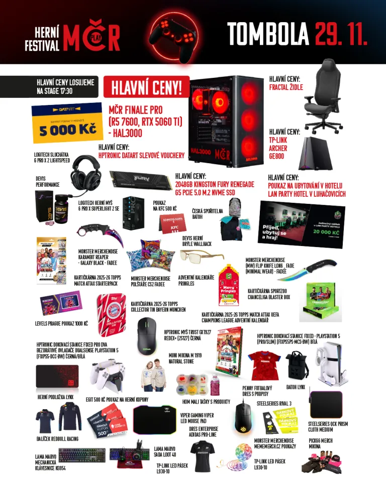 Sobotní tombola