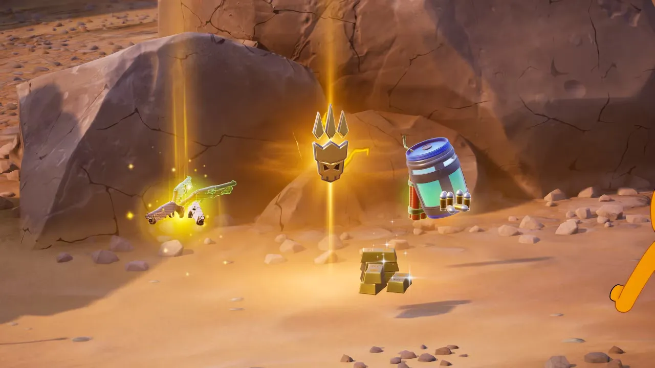 mýtický loot z bosů v chapter 7 Fortnite