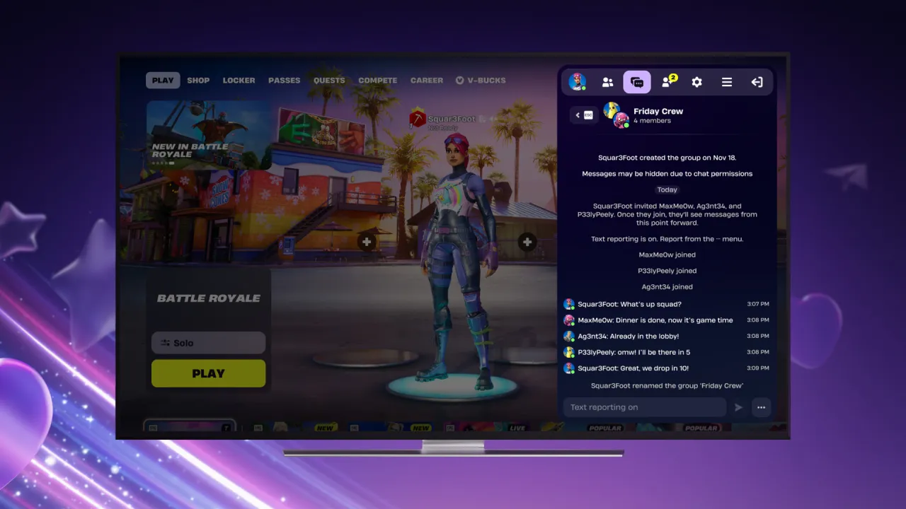 Epic Games rozšiřuje možnosti textového chatu