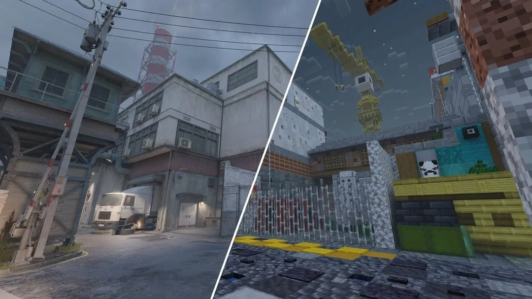 Minecraft verze Trainu v CS2