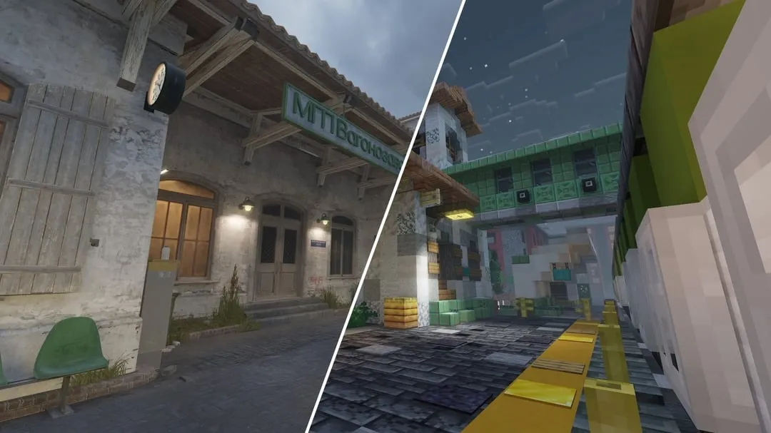 Minecraft verze Trainu v CS2