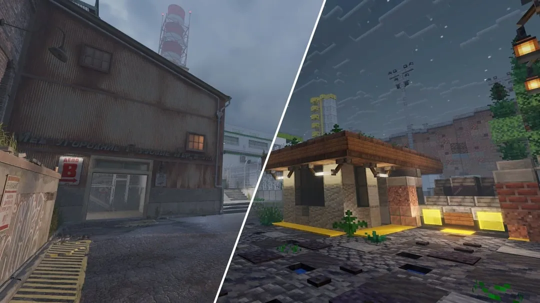 Minecraft verze Trainu v CS2