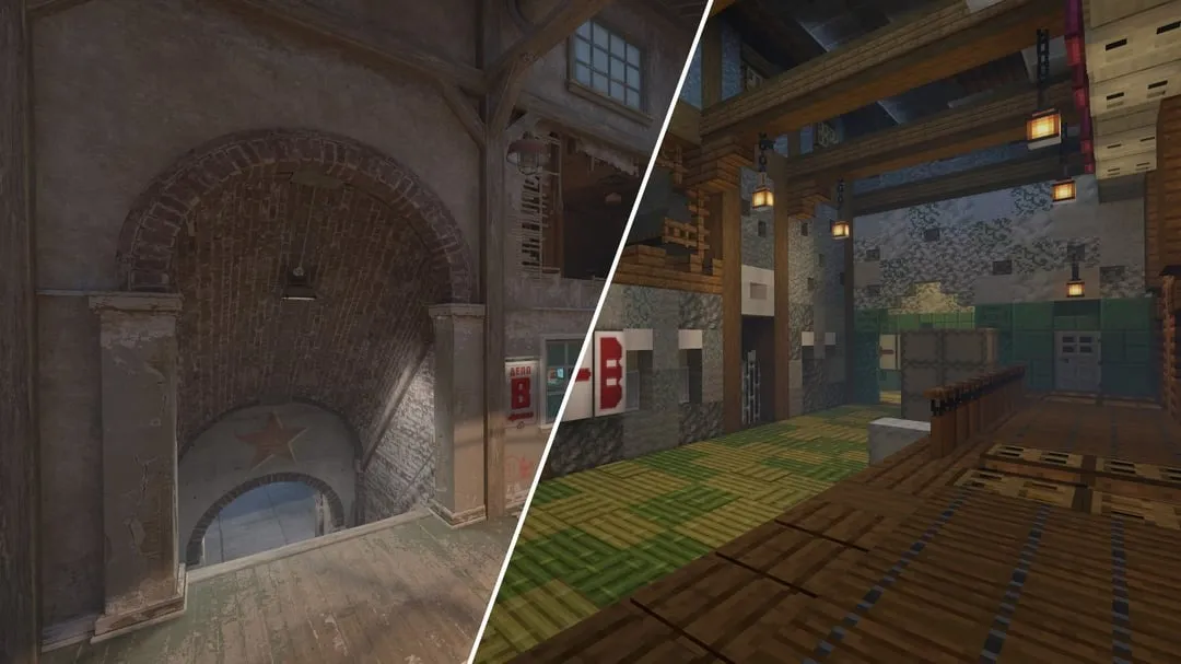 Minecraft verze Trainu v CS2