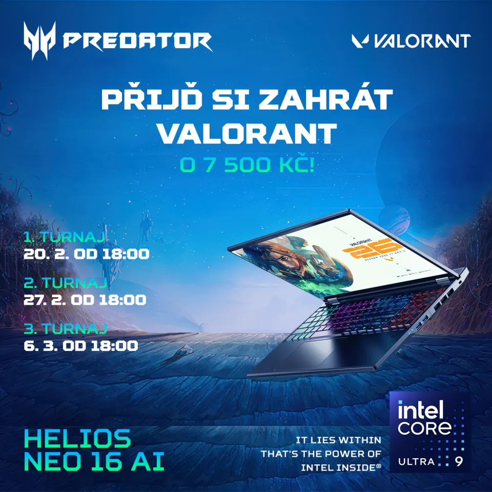 Valorant powered by Predator