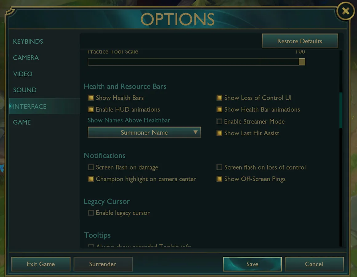 Kde najít nastavení