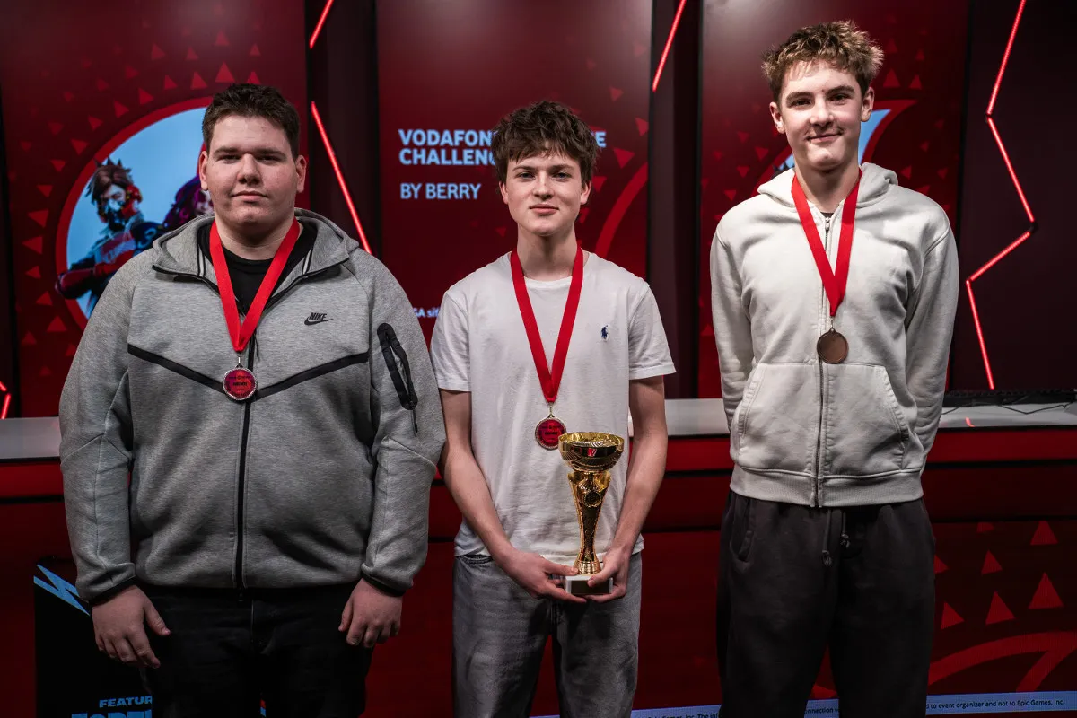 Vítězové Vodafone PLAYzone Challenge