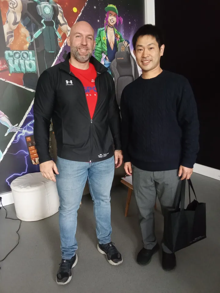 Dr. Zdeněk Ledvina s Ryo Koshizawa