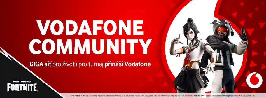 Vodafone Community ve hře Fortnite