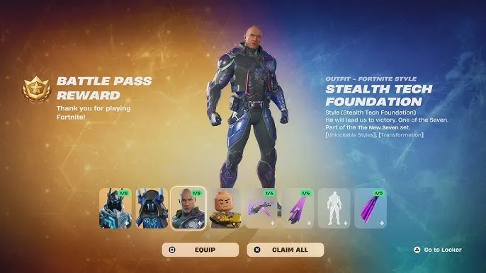 Stealth Tech Foundation skin ve Fortnite