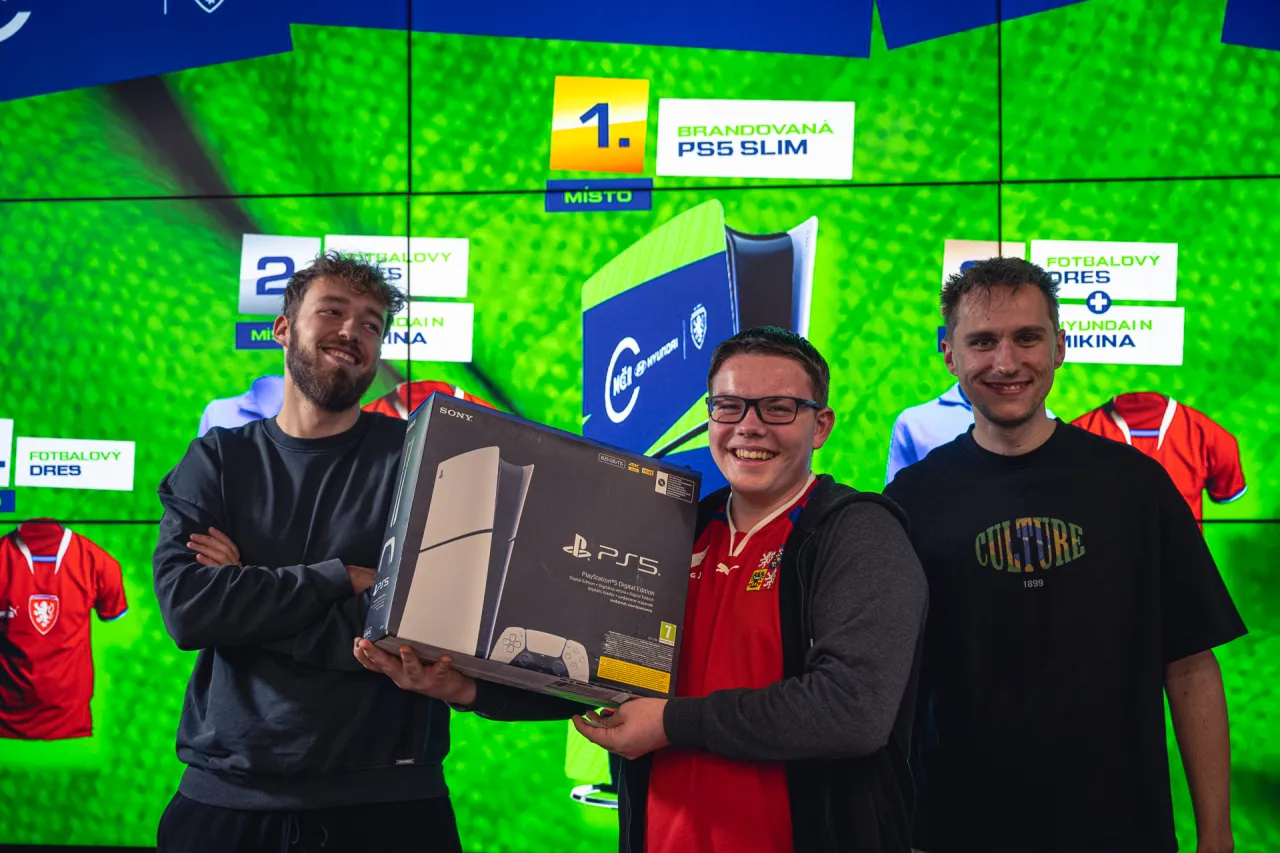 Šťastný vítěz tomboly o PS5