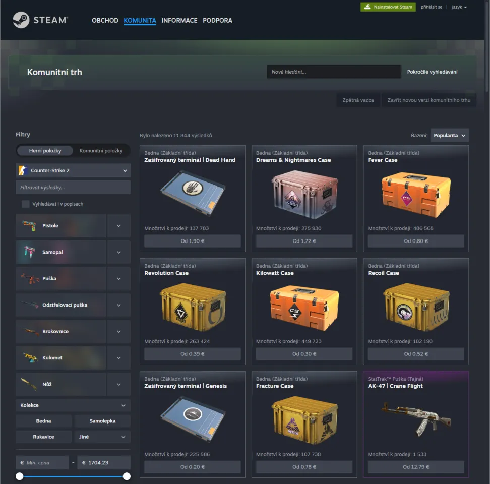 Steam Market