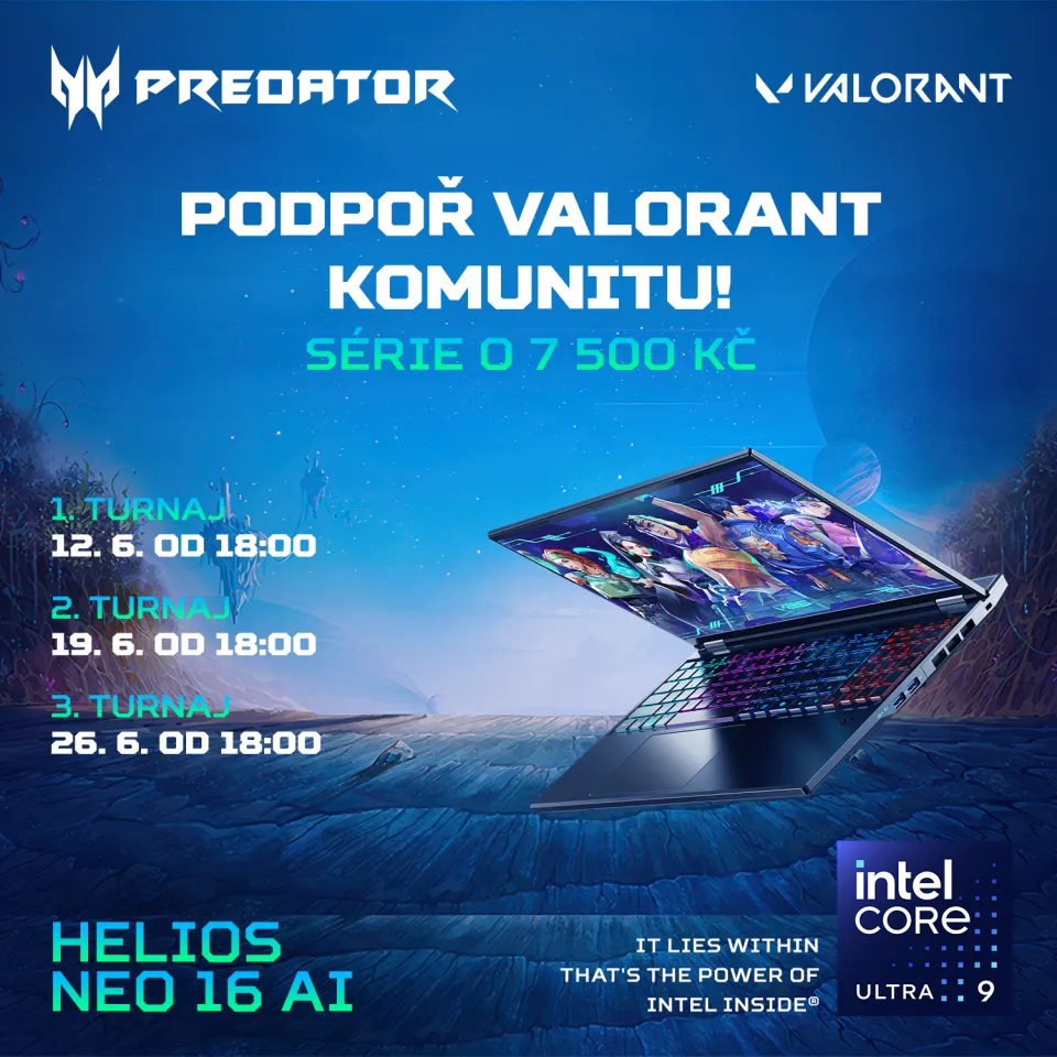 Valorant powered by Predator