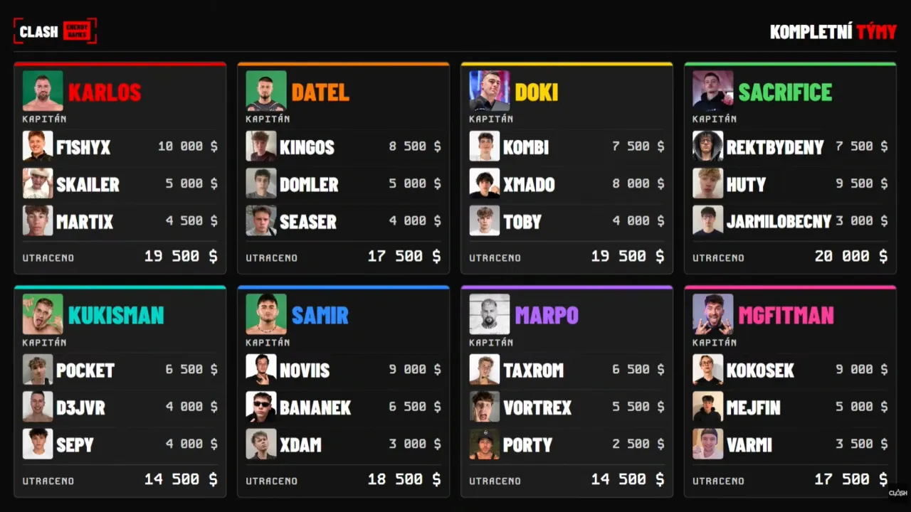 CLASH ENERGY GAMES