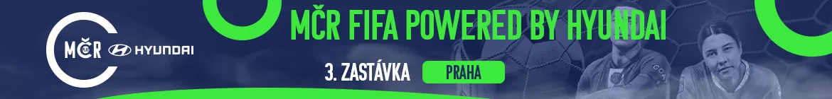 MČR FIFA PRAHA powered by Hyundai - 3. zastávka - banner