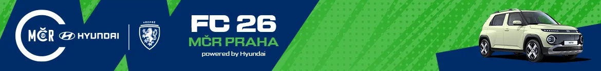 MČR FC 26 Praha powered by Hyundai - banner